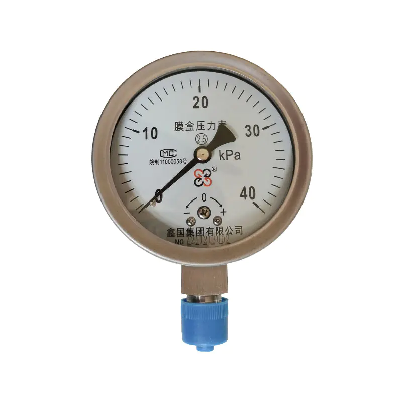 XG/YE-100، مقياس ضغط صندوق الحجاب الحاجز من سلسلة 150